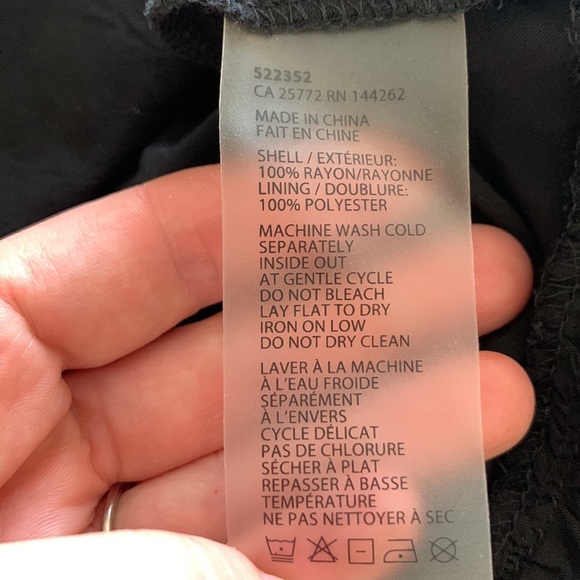 Dex black maxi dress size S - Picture 7 of 7